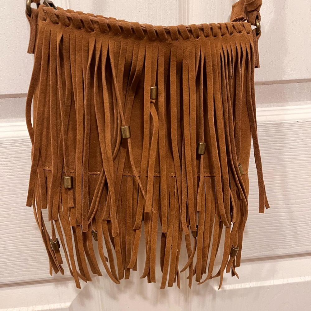 Fringe crossbody